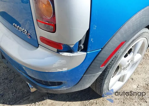 2008 Mini Cooper S Clubman from USA, damaged, VIN WMWMM33598TP70932